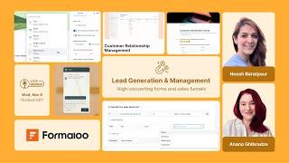 Master lead generation with high-converting forms & automated funnels