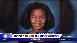 Adopted Colbert teens learn shocking news