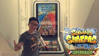 Trying Subway Surfers Arcade Machine in SYBO Games