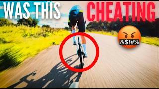 Cyclist Caught Cheating On His OWN Camera