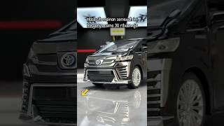 Diecast mobil Toyota Vellfire dan Alphard #diecast #vellfirehybrid #alphard