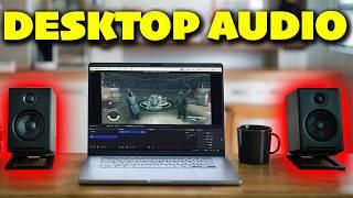 How to add desktop audio in obs studio