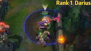 Rank 1 Darius: He is so Aggressive in the Early Game!