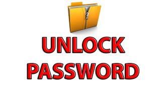 How to extract / open password protected ZIP file! (No scanners) - Tutorial