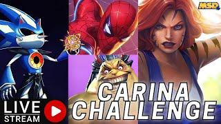 New Carina's Challenges! Double Spidey, Tigra, and Mojo! | Marvel Contest of Champions