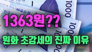 원화 초강세의 진짜 이유
