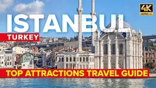 Best Things To Do in Istanbul Turkey 2024 4K | Turkish Street Food