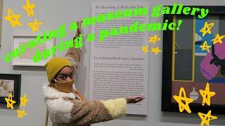 I Curated A Gallery! Vlog Tour | Art in Color