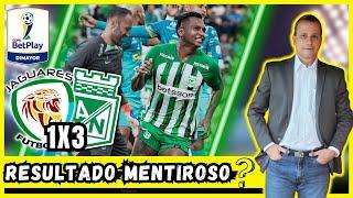 GOLPE CERTERO DEL VERDE ?🟢 JAGUARES (1)  (3) NACIONAL 🟢 COPA BETPLAY GENTE PASIÓN Y FÚTBOL 