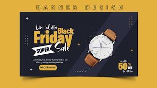 Black Friday Banner Design in Pixellab | Banner Design Pixellab | Atulzalaedits