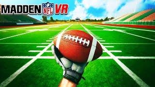 I Almost Died Playing This Madden Vr Football Game..