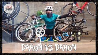 Dahon Glo ROUTE versus SUV D6 | folding bike head to head!