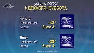 Погода на выходные в Якутске