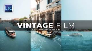 The Secret to Get Vintage Film Look In Lightroom