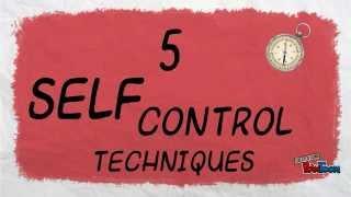 5 Self Control Techniques