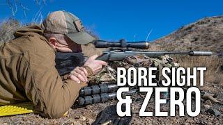 How to Bore Sight and Zero a HUNTING Rifle