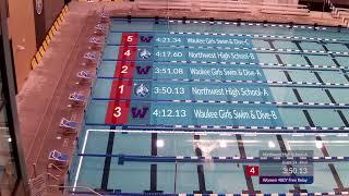 Swimming Waukee vs Waukee Northwest