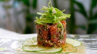 Chef Tammasak Chootong: Tuna Tartare with Isaan Spices