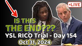 THE END???. Will THUG PLEA OUT? Let's watch. YSL Rico Trial Day 154 #ysltrial #youngthug