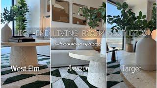 MODERN Luxury Apartment MAKEOVER | Home Decor Haul Target, West Elm, Amazon | Weekly Vlog