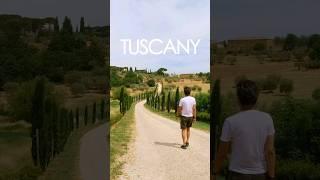 Tuscany, Italy. Travel Tip: Best time to travel is before the high season begins. #shorts #toscana