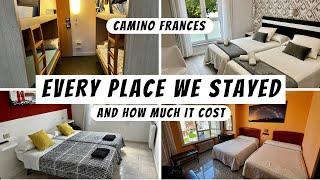 Camino Frances Accommodation Guide: Where We Stayed & How Much It Cost