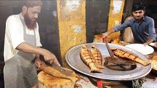 LAHORI MASALA FISH FRY | Spicy Grilled Fish | Sea Food at Street Food Karachi