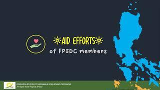 FPSDC Luzon Members: Relief Efforts