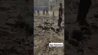 Ahmedabad plane crash video #ahmedabad #planecrash