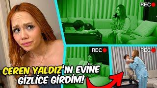 CEREN'İN EVİNDE GİZLİCE KALIP KORKUTTUM ?! @Cerenyaldz