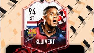 PATRICK KLUIVERT 94 ICON THROWBACK ALL DRAFT OBJECTIVES | MADFUT 23