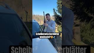 Scheibenwischblätter selber wechseln? @OBI #scheibenwischer #autotrick#allesmahbar#obiösterreich