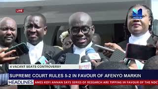 Supreme Court Rules 5-2 In Favor Of Afenyo Markin