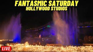 Live: Disney's Hollywood Studios Fantasmic at 8 and 9:30 pm Saturday Walt Disney World 3/1/2025