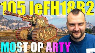 Nobody's Safe From The 105 leFH18B2 in World of Tanks!