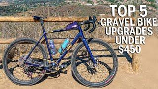 5 Gravel Bike Upgrades all under $450