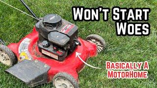 Fixing a Free Yard Machines (by MTD) 20” Push Mower - Briggs & Stratton 300 Series 148cc