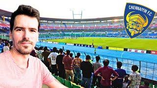 European Experiences Indian Super League Football For The First Time! (ISL 2024-25) Chennaiyin FC