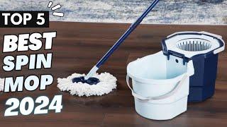 Top 5 - Best Spin Mop And Bucket System in 2024 | Spin Mop System 2024 [Top 5 Picks]