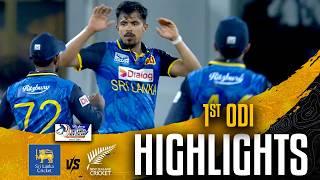 1st ODI | Highlights | New Zealand Tour Of Sri Lanka | 13th November 2024