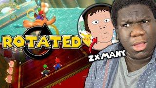 What If EVERY LEVEL in Super Mario 3D World was ROTATED?! w/@ZXMany