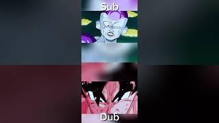 Goku’s Super Transformation Sub Vs. Dub