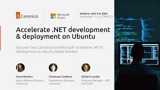 Accelerate .NET development and deployment on Ubuntu