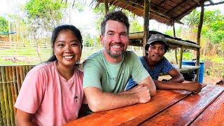 HANDMADE COCONUT TABLE AND BAMBOO BENCHES FOR OUR BAHAY KUBO | ISLAND LIFE