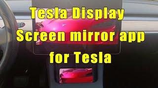 The introduction video of Tesla Display