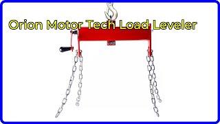 Review: Orion Motor Tech Load Leveler. ESSENTIAL details.