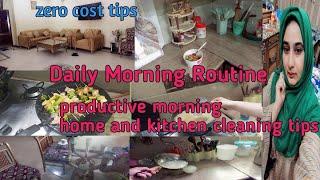 Simple Morning Cleaning Routine //Productive Morning //Morning Cleaning Tips