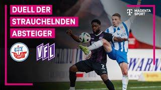 F.C. Hansa Rostock - VfL Osnabrück, Highlights mit Live-Kommentar | 3. Liga | MAGENTA SPORT