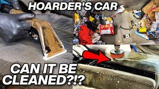 Hoarders Honda Civic Before and After Deep Cleaning