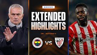 Fenerbahçe vs. Athletic Club: Extended Highlights | UEL League Phase MD 6 | CBS Sports Golazo